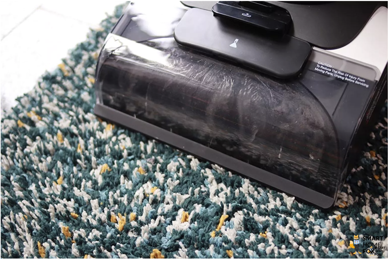 Teppich reinigen mit Dampfreiniger